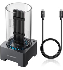 GRAUGEAR 40Gbps M.2 NVMe SSD Enclosure Docking Station