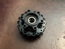 Disco mozzo anteriore bici pieghevole STRIDA 36h asse nero 12mm