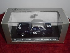 Super Benz Genuine Custom Minichamps 1/43 Mercedes 230Sl Pagoda 80 Days Around T