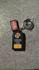Open Box New H-E-B Brand Shop Key Chain Cafe Olé By HEB Coffee Keychain