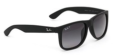 Occhiali da sole Ray-Ban Justin RB4165F 622/T3 55 Full Fit lenti polarizzateG...