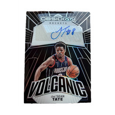 2022-23 Panini Obsidian Volcanic Jae'Sean Tate AUTO #VS-TRH /149