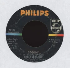 The Four Seasons - Beggin' on Philips Northern Soul 45