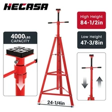 2 Ton 55.6"-79.5" Auto Under Hoist Jack Stand  Tripod Lift Support Repair Shops