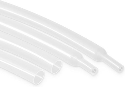 Dual Wall Adhesive Lined Heat Shrink Tubing 1/4 3 1 Clear 16.4ft Waterproof Oil