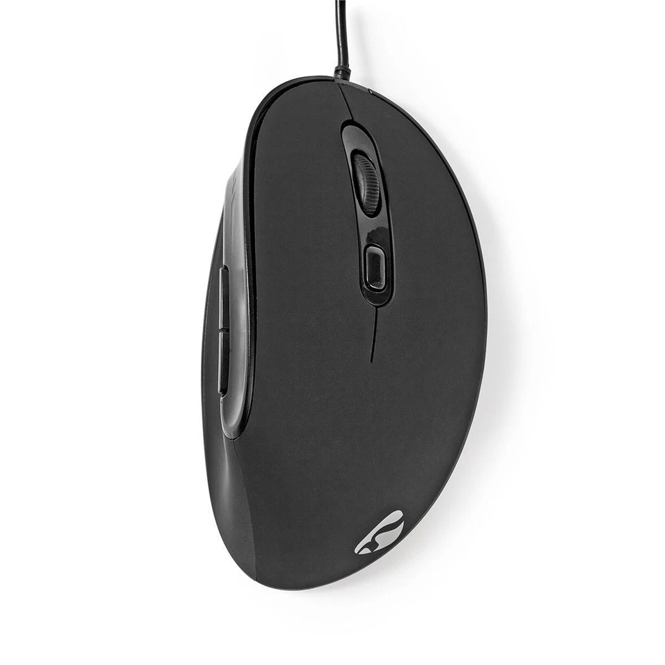 Ergonomic Right-Handed Wired Mouse 3600dpi with 6 Programmable Buttons 1.60m - Image 2 of 4
