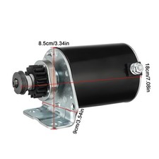 Anlasser für Briggs Stratton Motor 16 Zahn Ritzel 394805 AM122337 Rasentraktor