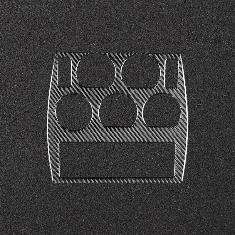 Real Soft Carbon Fiber Center Control Panel For Chevrolet For Corvette C3   , Foto 3 de 3