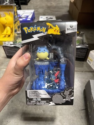 Pokemon Select Ice Cave Environment Pack Spheal Sneasel Figure Series 7 In Hand