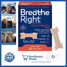 Drug-Free Extra Strength Nasal Strips 26ct for Better Breathing  Snoring Relief