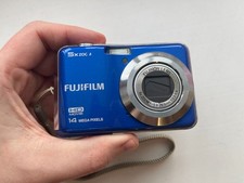 Fujifilm FinePix AX510 14.0MP Digital Compact Camera - Blue TESTED  Card 2gb