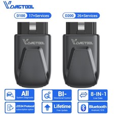 Vdiagtool D200d100 Bluetooth Full System Diagnostic Tool Bidirectional Scanner
