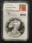 2018-S $1 SILVER AMERICAN EAGLE NGC PF70 signed JOHN M. MERCANTI : 07251