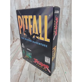 Pitfall The Mayan Adventure Atari Jaguar Complete In Box With Manual
