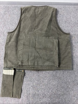 Visvim Pilar Fisherman's Vest Green Size 4 Made in Japan Rare