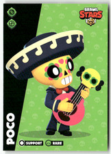 Panini 2025 Brawl Stars Collezione Ufficiale Di Carte Da Gioco Carta N. 88 Poco