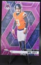 2025 Panini Mosaic - Wil Lutz #151 Purple Scope - Denver Broncos