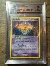 Shedinja 14/107 Ex Deoxys Holo BGS Mint 9 Graded Perfect Centering
