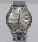 SEIKO Sportsmatic 7625-8293 Vintage Automatic Watch Date Silver Dial