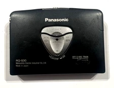 Panasonic RQ-S30 stereo  cassette player Made in Japan S-XBS Reverse WORKING v2
