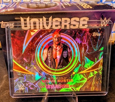 Stone Cold Topps Universe Numbered /25