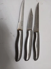 Lot Of 3/ 2 Philippe Richard Stainless Steel Knives SEE PICS