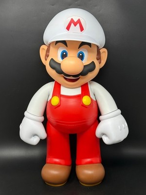 World of Nintendo 2014 Jakks Pacific Super Mario: Fire Mario 20'' Action Figure