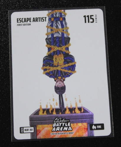 2026 Bo Jackson Battle Arena Griffey Set Blizzard Battlefoil Fire Escape Artist