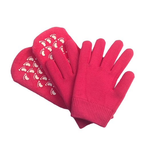 Gel Moisturizing Spa Gloves and Socks Cotton with Thermoplastic Gel Repair and - Picture 6 of 17