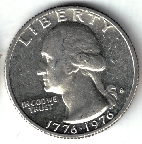 USA - 1976S - Washington ¼ $ - Bicentennial - Silver Issue - #20102