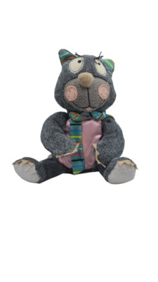 Kinder Ferrero Plüsch Katze Pistenheizer ca.30cm Wärmekissen Dinkel Stofftier