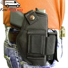 Tactical Belt Handgun Holster for Concealed Carry IWB OWB Gun Holster  Mag Slot
