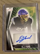 2022 SAGE High Series - Autographs Black #A-DJF D.J. Ford (AU, RC)