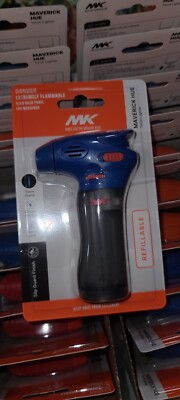 Mk Maverick Torch Lighter Refillable. (NEW) 