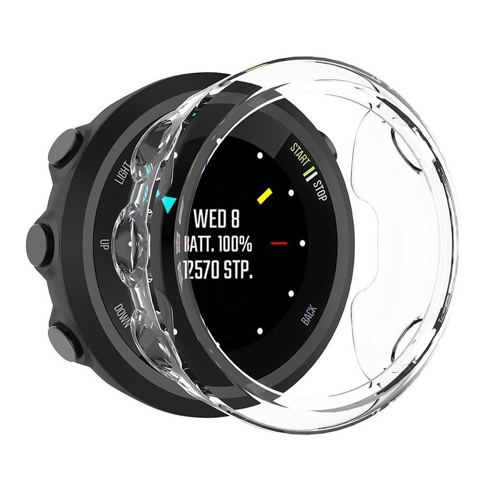 Schutzhülle Für Garmin Forerunner 165/165 Music – Transparent, Ultraleicht, Kratzfest