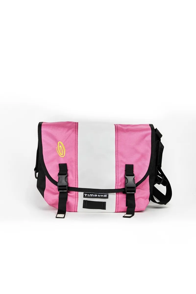 outdoor messenger bag pink