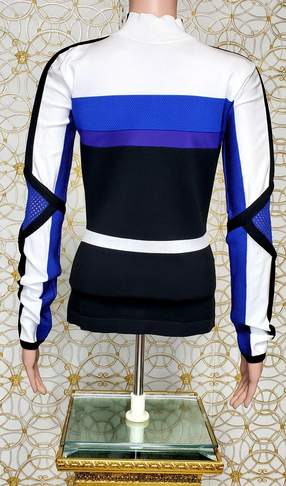 Top dolcevita elasticizzato Pre Fall 2015 look # 12 VERSACE 40 4