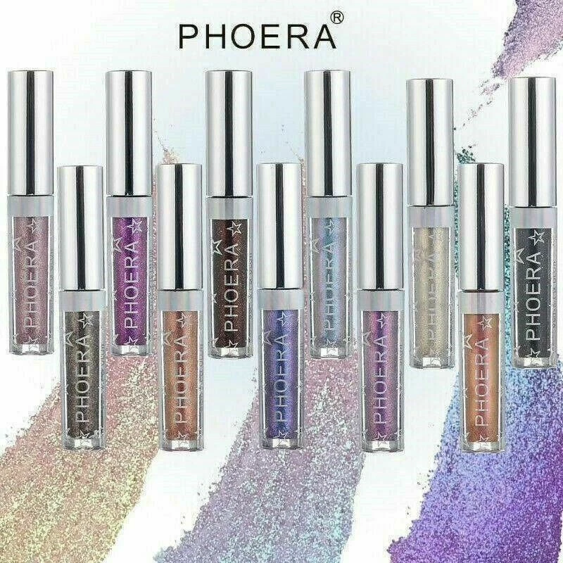 PHOERA® Magnificent Metals Eyeshadow Glitter And Glow Liquid Metallic Eye Shadow - Image 3 of 4