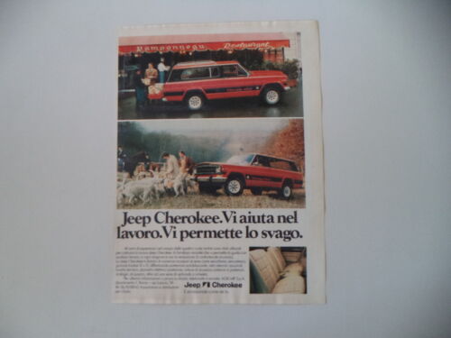 advertising Pubblicità 1980 JEEP CHEROKEE CHIEF - Bild 1 von 1
