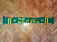 Brazil National Team Cachecol de Futebol Soccer Scarf Brasil Football Fan Schal