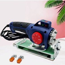 220V Woodworking PVC Edge Banding Machine Portable Adjustable Temperature