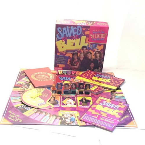Saved By The Bell Exclusive Board Game by Pressman SBTB TV Zack Kelly COMPLETE - Picture 2 of 5