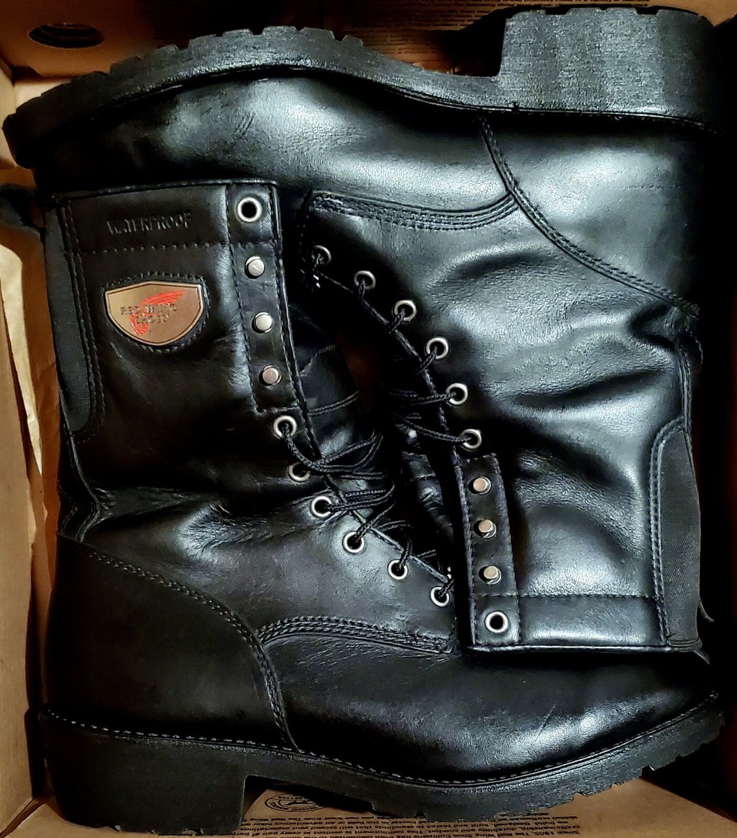 Red Wing 980 Waterproof Motorcycle Boots Size 10.5D (Soft Red Wing 980 Waterproof Motorcycle Boots Size 10.5D (Soft