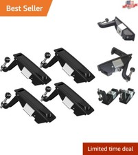 4PCS Adjustable Zinc Alloy Compression Latches - Flush Trigger Lock Design