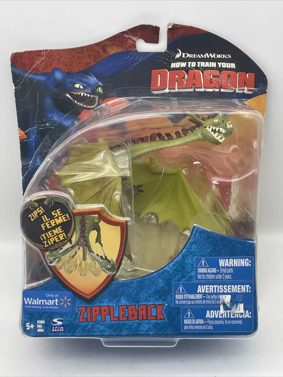 How To Train Your Dragon Zippleback Action Figure Belch Barf Spin Master NOS