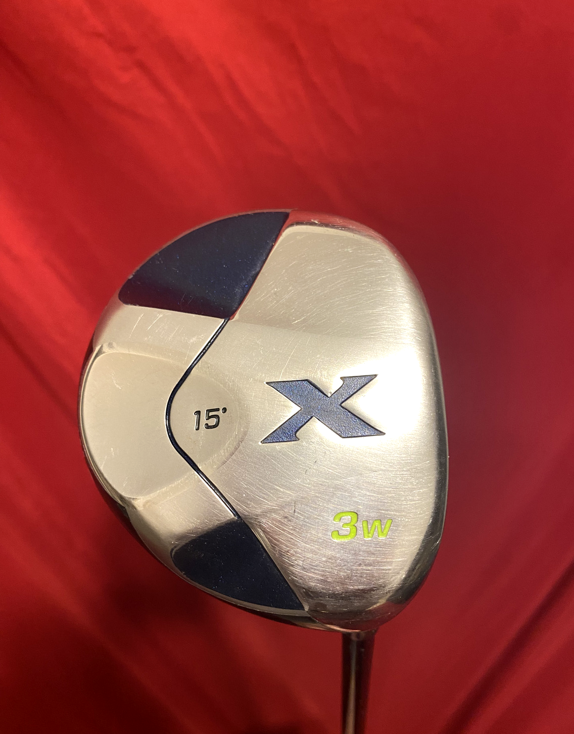 Callaway X 3 Fairway Wood 15 Degree Stiff Flex Graphite
