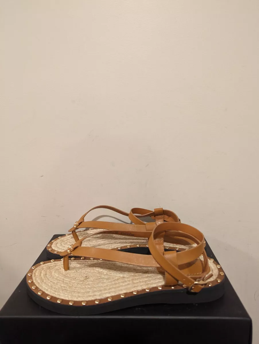 Studded thong sandals clearance