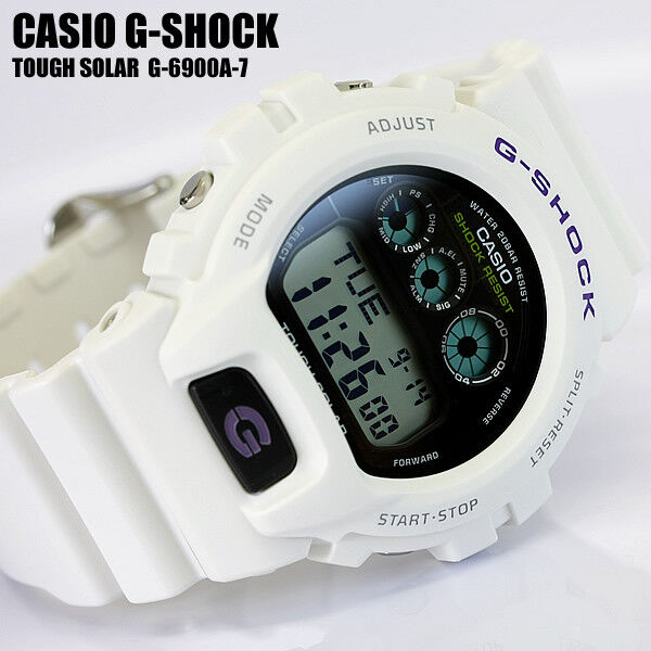 G-6900A-7 Casio G-Shock Tough Solar Men's Watch G6900A G-6900A-7 Casio G-Shock Tough Solar Men's Watch G6900A