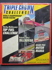 TRIPLE CROWN CHALLENGE, Commodore 64 / 128, Disk, Cosmi 1988, NEW