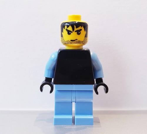 NEW Medium Blue Halo Spartan Master Chief Commando made w/ real LEGO® Minifigure - Picture 3 of 5